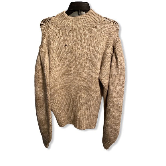 TOPSHOP Banana Sleeve Funnel Neck Sweater - Picture 4 of 7